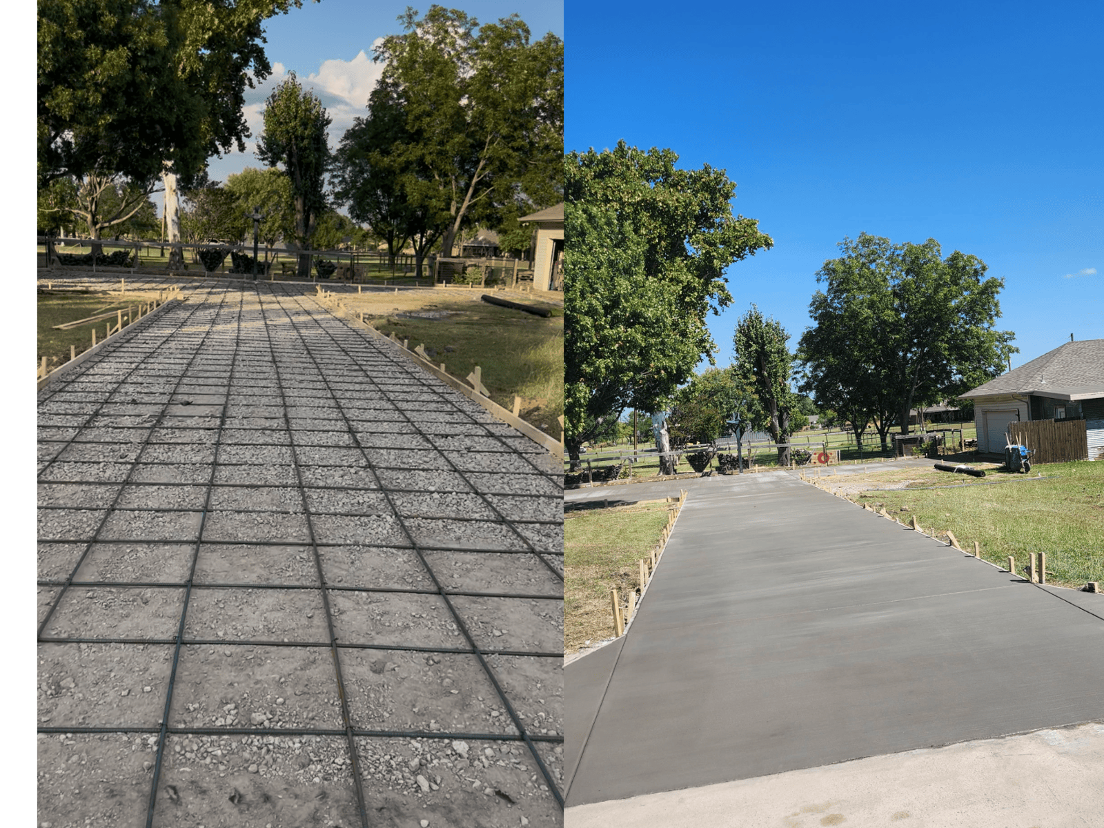 Rebar Grid & Concrete Extension